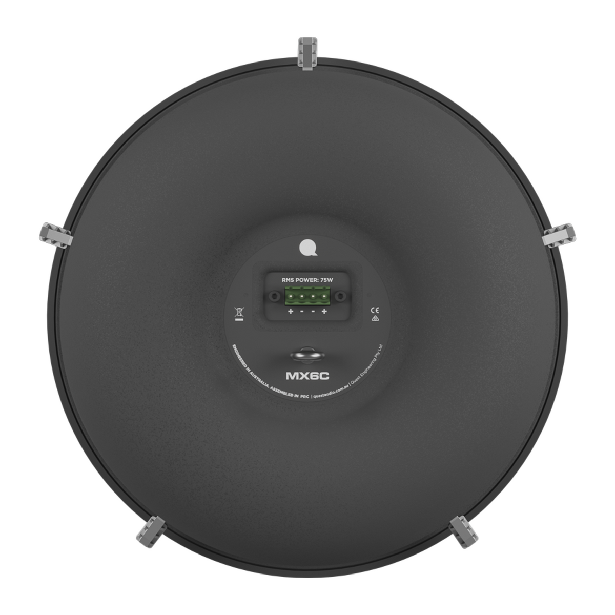 Quest MX6C 2-Way 6-Inch Ceiling Loudspeaker