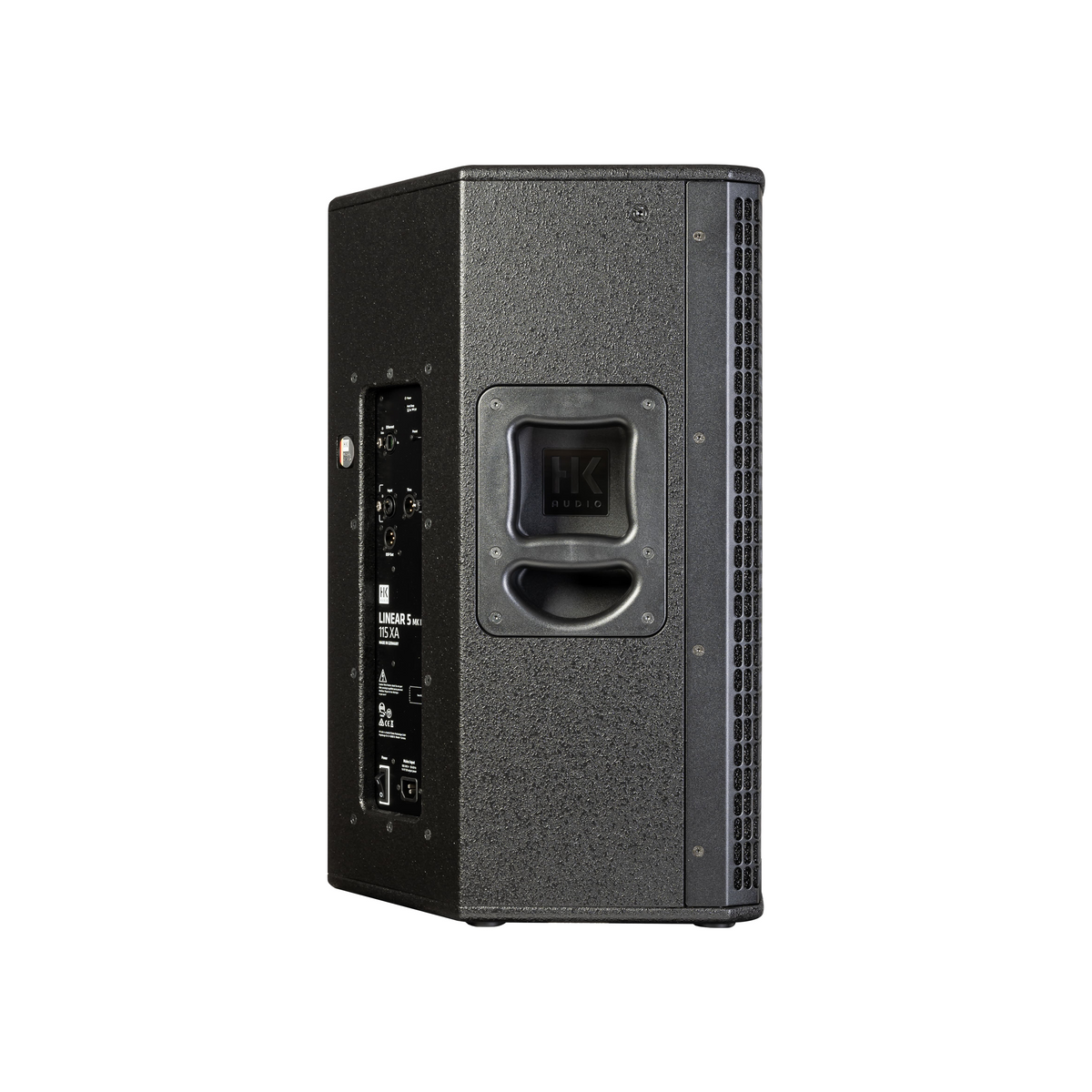 HK Audio LINEAR 5 MK2 115 XA active 15 inch multifunction speaker, left side view