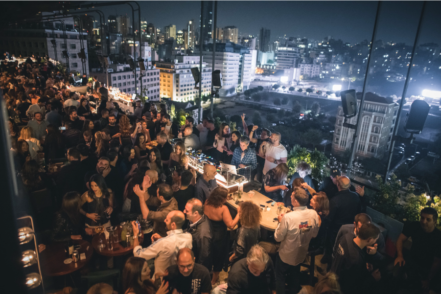 Capitole Beirut by Analogue rooftop venue