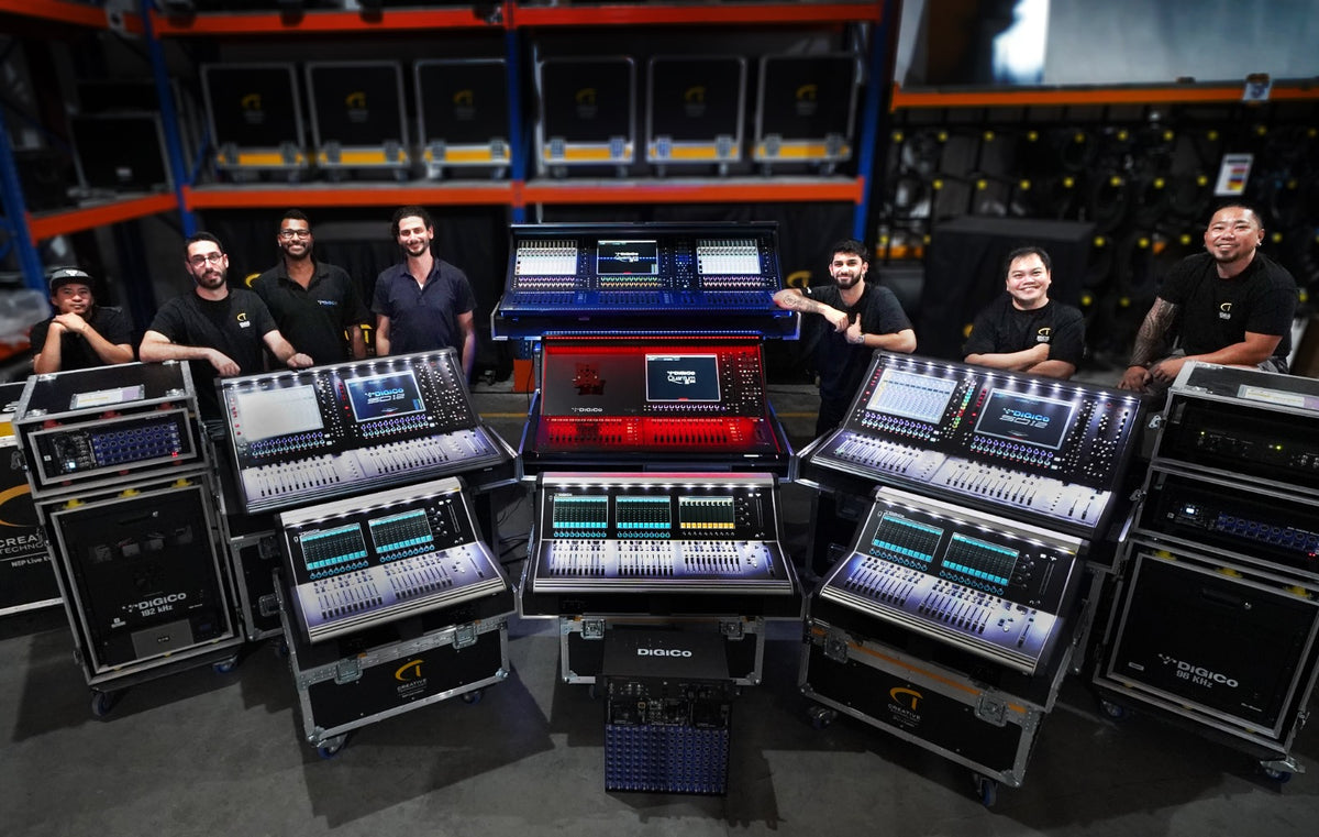Creative Technology DiGiCo fleet