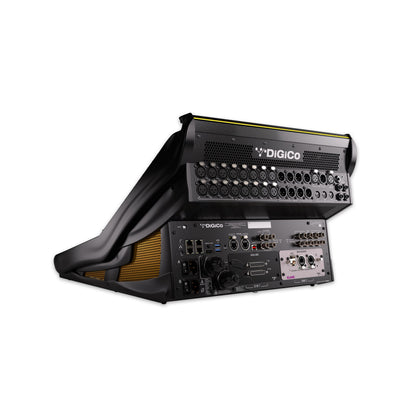 DiGiCo Quantum 112 compact digital mixing console, alternate angle view