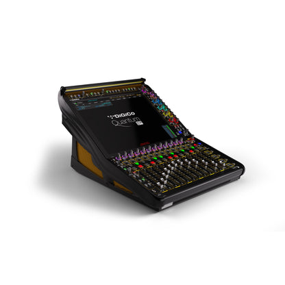 DiGiCo Quantum 112 digital mixing console, left side profile