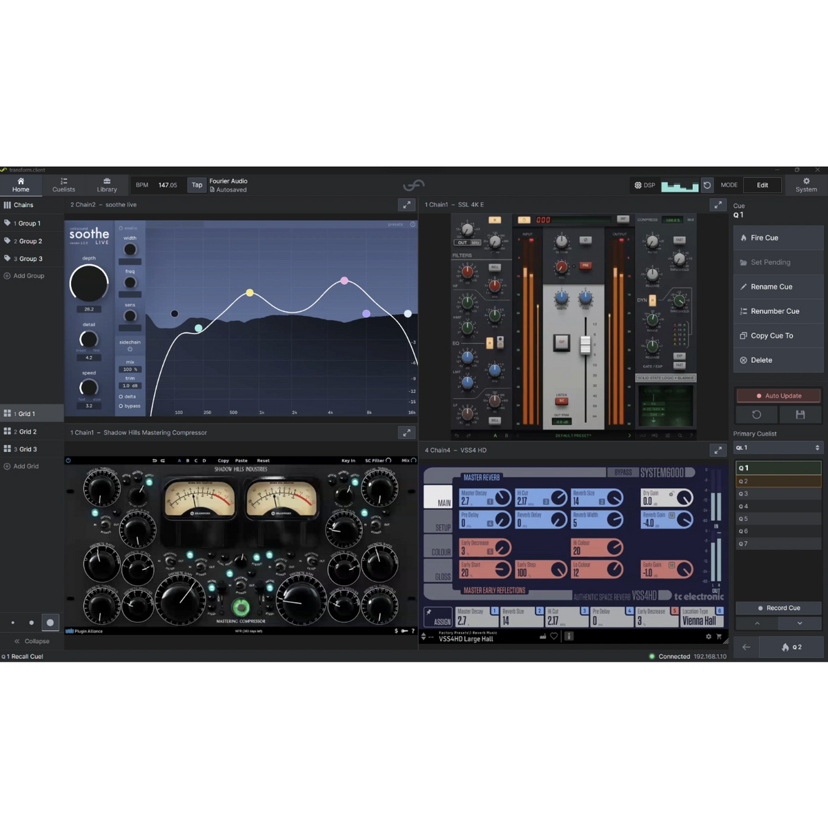 Fourier Audio transform.go Portable Plugin Processing Server