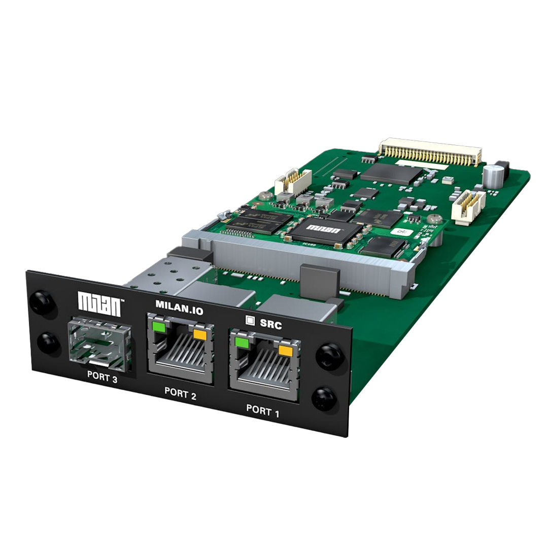 DirectOut MILAN.SRC.IO Milan/AVB Network Module