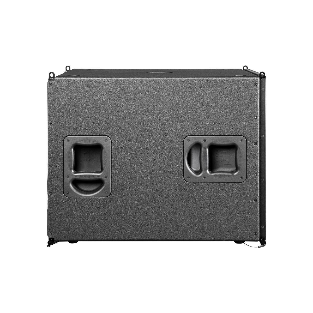 HK Audio COSMO C SUB CF 118 flyable 18 inch subwoofer, left side view