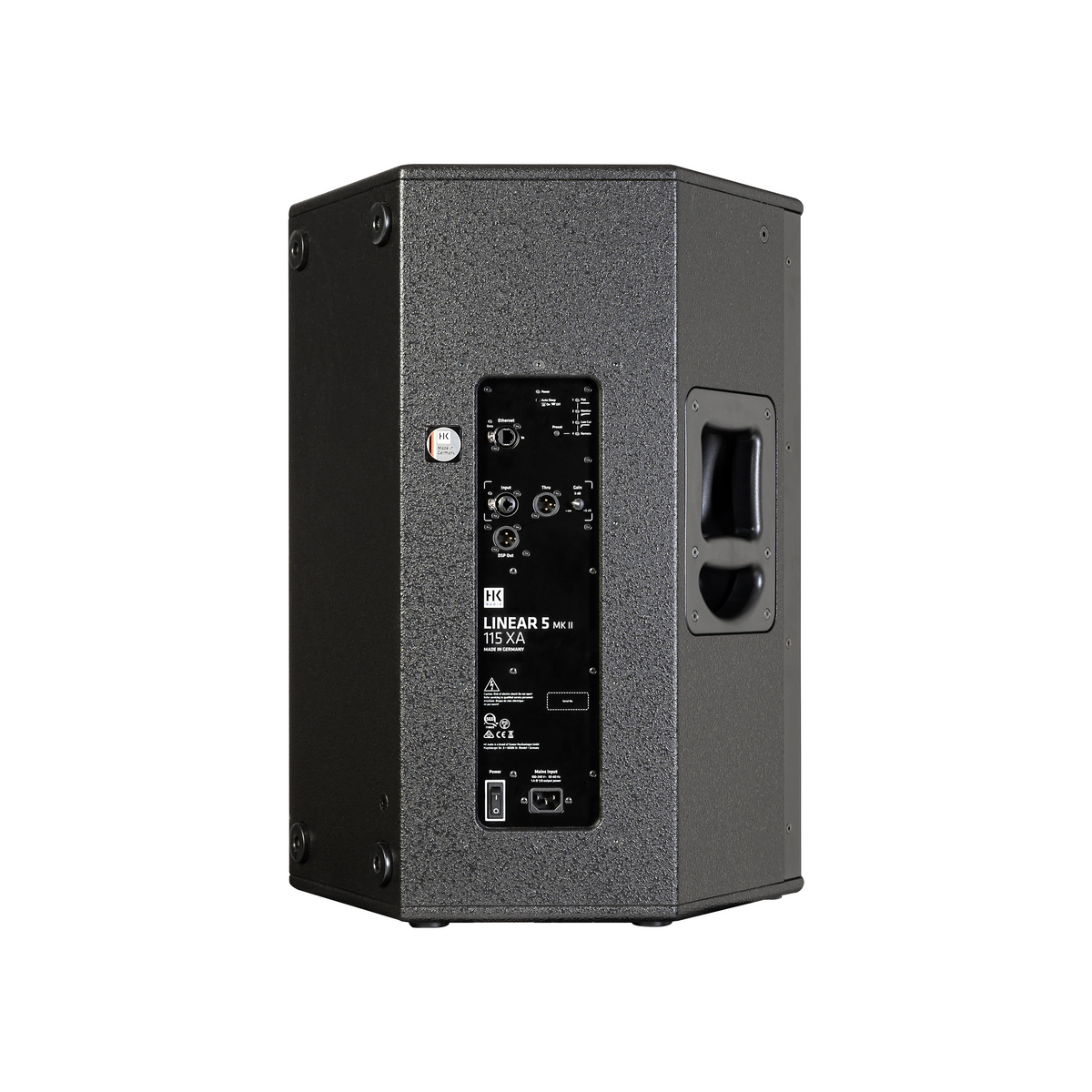 HK Audio LINEAR 5 MK2 115 XA active 15 inch multifunction speaker, rear view 2